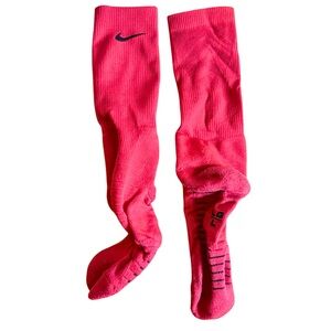 Nike Crew Socks Large | Red Black Swoosh Basketball Training
